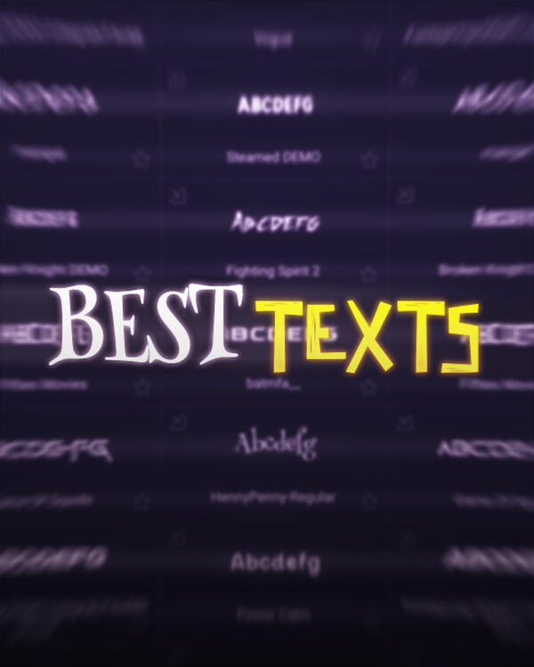 All my Premium Texts